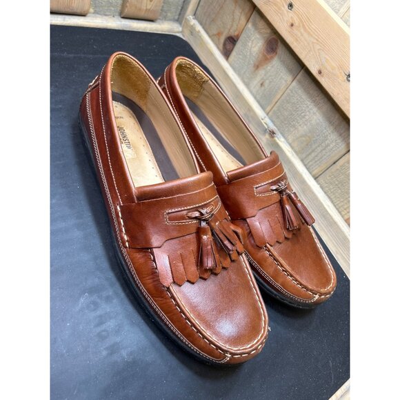 Johnston & Murphy Mens Sheepskin Fowler Tassel Loafers Size 13 main image 5